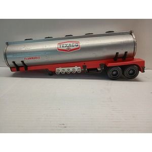 Republic Tool TEXACO Gas Tanker Plastic & Metal Toy Truck 90025 Vintage 1970's